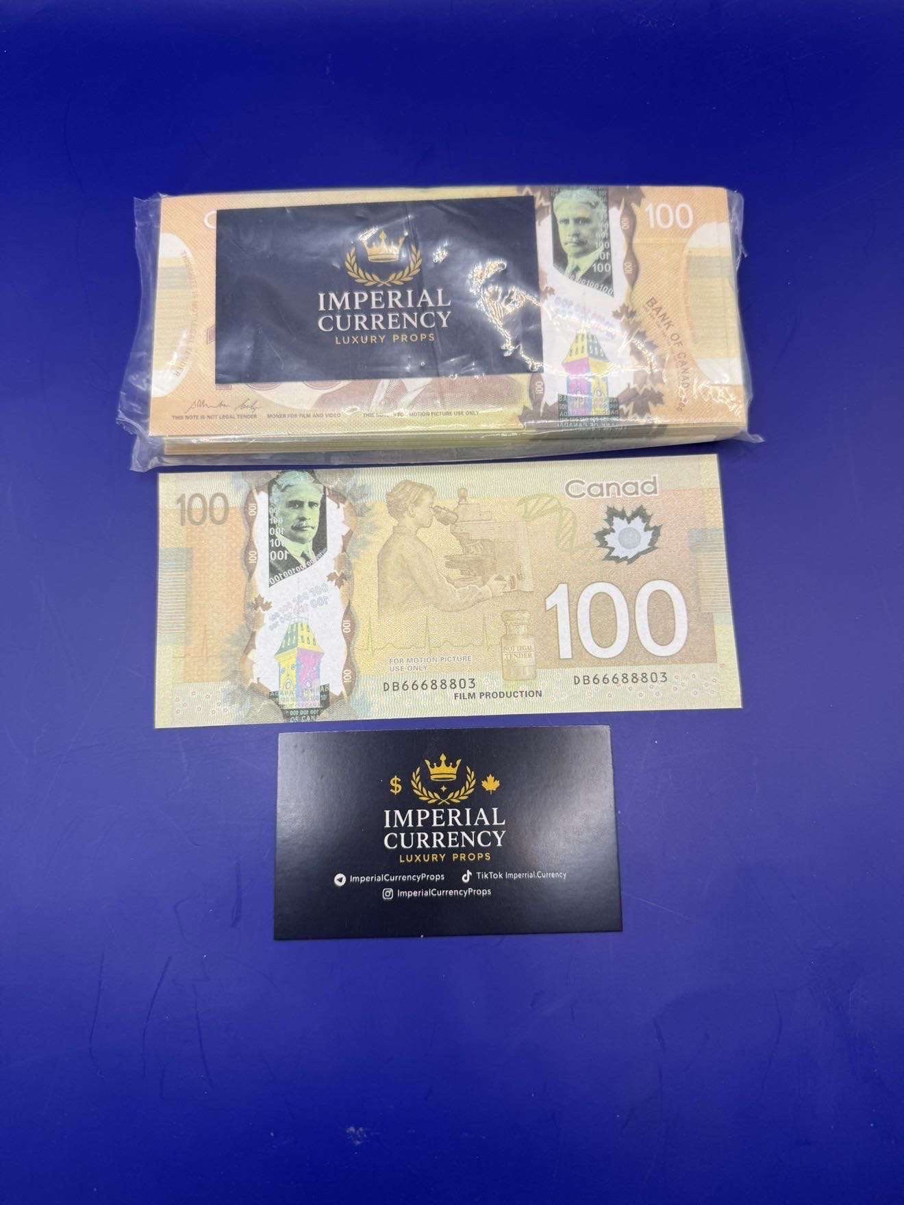 $100 Prop Money (100 notes)