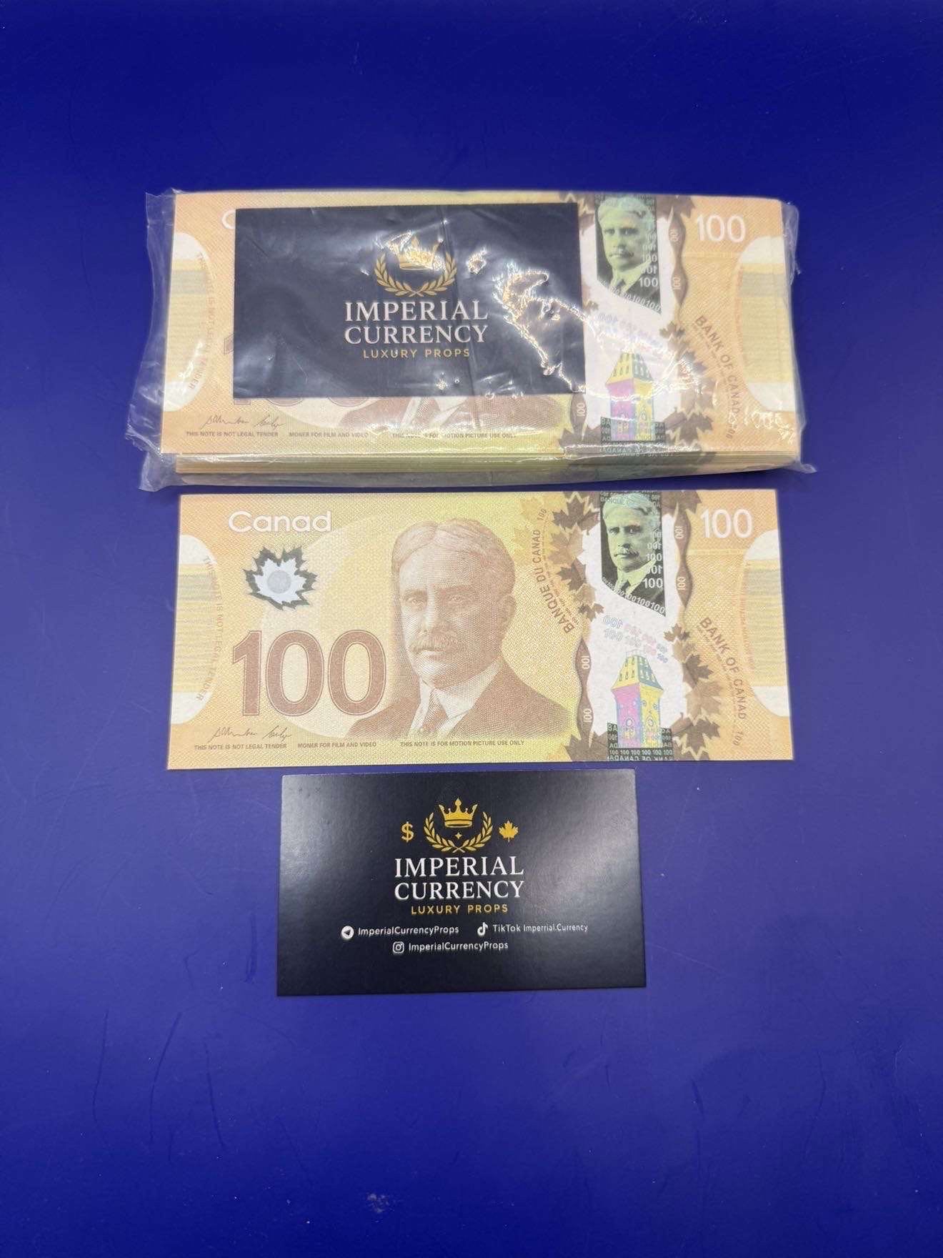 $100 Prop Money (100 notes)
