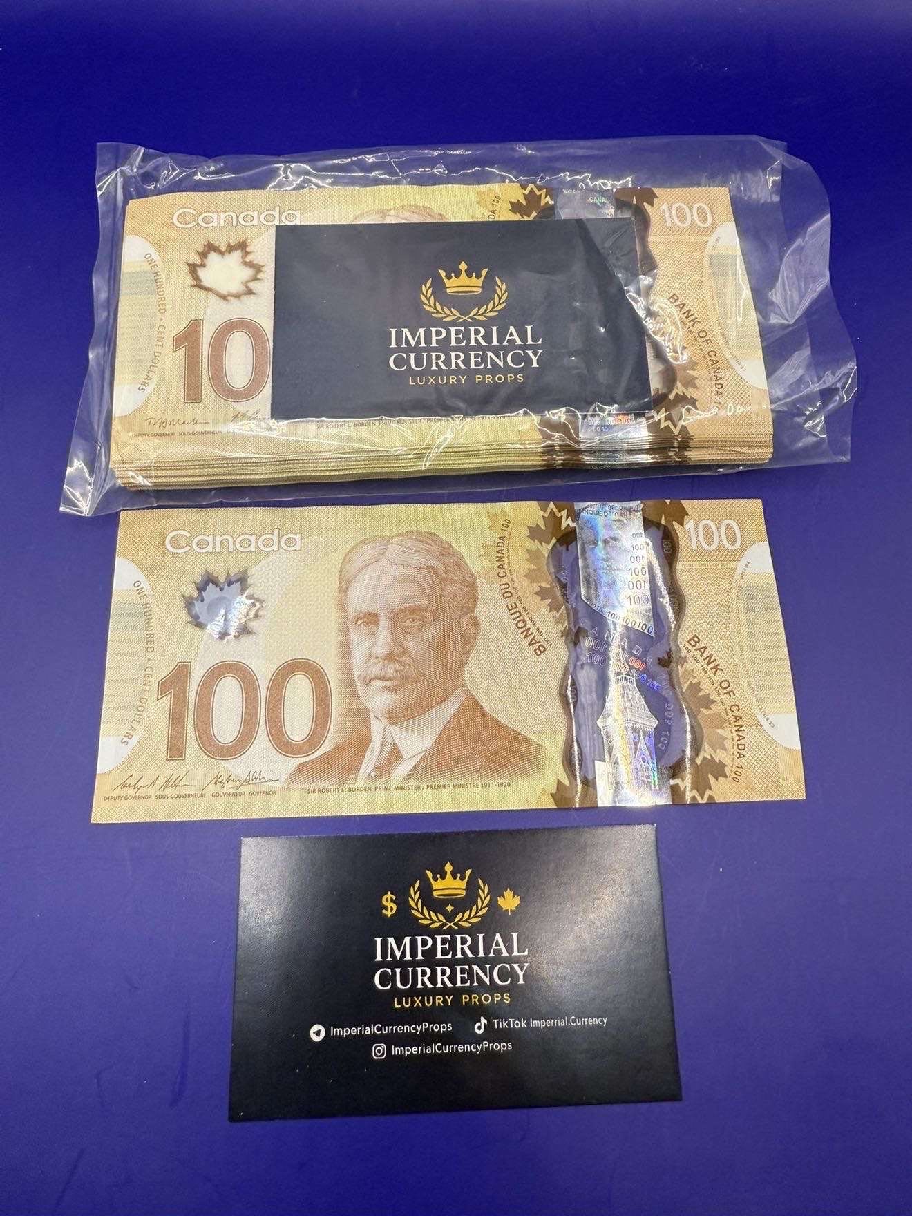 $100 Prop Money (100 notes)